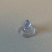 Zuignap transp 14 mm punt pijl 100 stuks - thumbnail