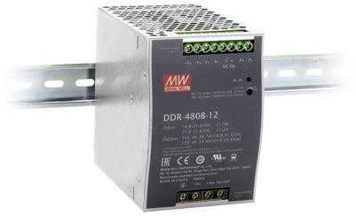 MEAN WELL DDR-480B-24 DC/DC-converter 24 V 20 A 480 W Aantal uitgangen: 1 x Inhoud 1 stuk(s)