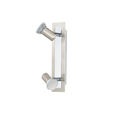 Eglo Led plafondspotRottelo Beam 2-lichts Led nikkel mat - 90915