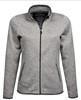 Tee Jays TJ9616 Women´s Outdoor Fleece Jacket - Grey Melange - XL Tee Jays TJ9616 Women´s Outdoor Fleece Jacket - Grey Melange - XL