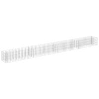 VidaXL Gabion plantenbak verhoogd 360x30x30 cm gegalvaniseerd staal - thumbnail