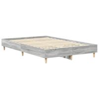 Bedframe zonder matras 135x190 cm spaanplaat grijs sonoma - thumbnail