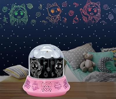 Gabby en het Magische Huis-nachtlampje met luidspreker, projecties en melodieën inbegrepen.