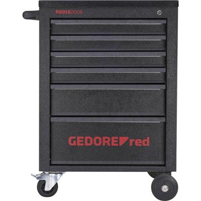 Gedore R21562002 | Red | Gereedschapwagen MECHANIC | Zwart | incl. set | 166-delig