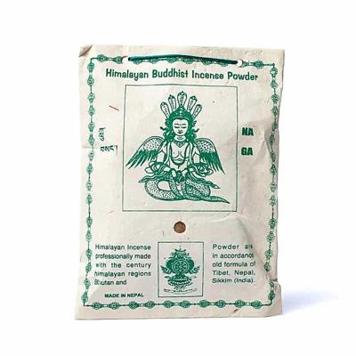 Naga Tibetaans Wierookpoeder uit Nepal - 148 gram Naga Tibetaans Wierookpoeder uit Nepal - 148 gram
