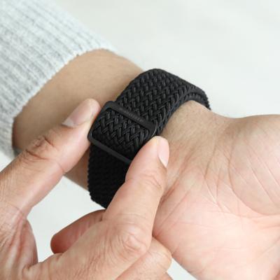 Vonmählen Woven Loop For Apple Watch 44 - 45 - 46 - 49mm One Size All Black