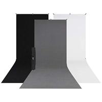 Westcott X Drop 3 Pack Sweep Backdrop Kit (5' x 12') - thumbnail