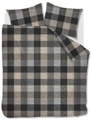 Beddinghouse Beddinghouse Dekbedovertrek Beckett Grey 140x200/220