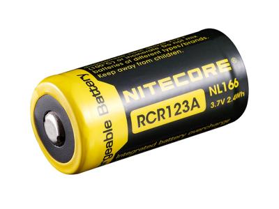 Nitecore 16340 RCR123A Batterij (NL166,650m Ah)