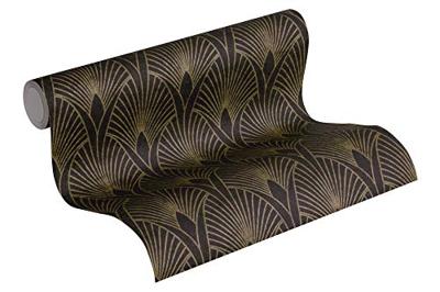 Livingwalls New Walls zwart behang | 374273