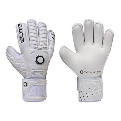 Elite Sport Warrior Keepershandschoenen Kids Wit Zwart Elite Sport Warrior Keepershandschoenen Kids Wit Zwart