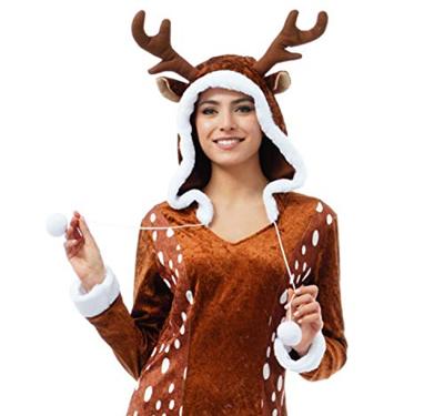 Rendier kostuum Prancer Vrouw