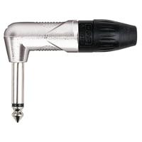 DAP 6.3mm Jackplug X-Type Mono zilver haaks - thumbnail