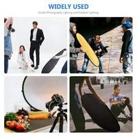 Godox 5-in-1 Gold, Silver, Black, White, Translucent - 150x200cm - thumbnail