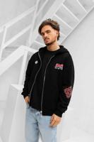 Equalité Desert Oversized Full Zip Hoodie Heren Zwart - Maat XS - Kleur: Zwart | Soccerfanshop - thumbnail