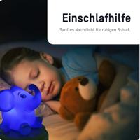Ansmann Elephant 1800-0017-510 LED-nachtlamp Olifant LED Blauw - thumbnail