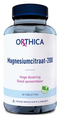 Orthica Magnesiumcitraat-200 Tabletten Orthica Magnesiumcitraat-200 Tabletten