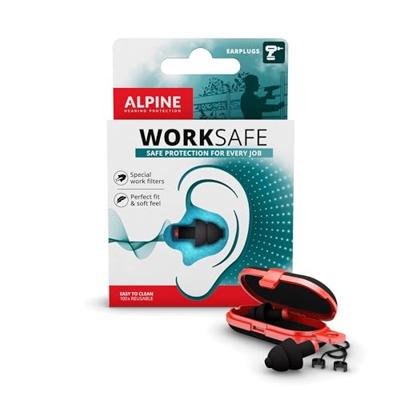 Alpine WorkSafe 1 Paar Oordoppen