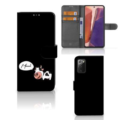Samsung Galaxy Note 20 Leuk Hoesje Cow Samsung Galaxy Note 20 Leuk Hoesje Cow