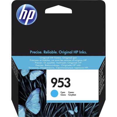 Originele HP 953 cyaan inktcartridge voor HP OfficeJet Pro 8710/8715/8720 (F6U12AE)