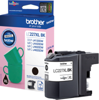 Brother inktcartridge, 1.200 pagina&apos;s, OEM LC-227XLBK, zwart - thumbnail