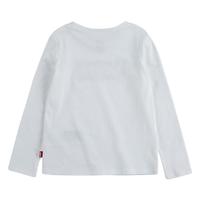 Levi's® Batwing t-shirt met lange mouwen wit - thumbnail