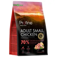 Profine Adult Small Kip Hondenvoer 3 kg Voor Volwassen Honden Van Kleine rassen - thumbnail