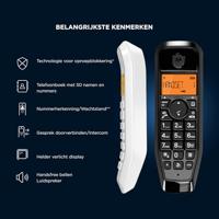 Draadloze telefoon Motorola S1202 Duo Zwart/Wit - thumbnail