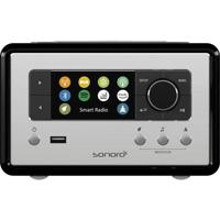 Sonoro: Relax internetradio - Hoogglans zwart - thumbnail
