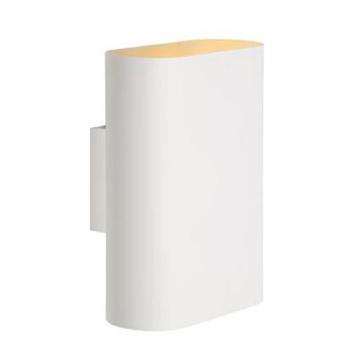 Lucide OVALIS - Wandlamp - 2xE14 - Wit