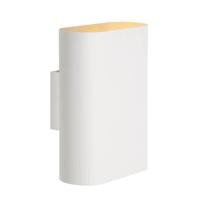 Lucide OVALIS - Wandlamp - 2xE14 - Wit - thumbnail