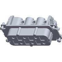 TE Connectivity T2060062201-000 Businzetstuk HSB Totaal aantal polen 6 + PE 1 stuk(s) - thumbnail