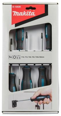 Makita Schroevendraaierset 5-delig Torx E-13530