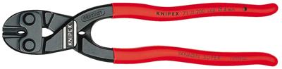 Knipex CoBolt® compacte boutensnijtang | Kunststof bekleed | Zwart geatramenteerd | Lengte 200 mm - 71 31 200 SB