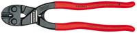 Knipex CoBolt® compacte boutensnijtang | Kunststof bekleed | Zwart geatramenteerd | Lengte 200 mm - 71 31 200 SB - thumbnail