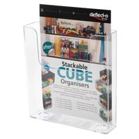 Deflecto folderhouder, ft A4, 1 opbergvak - thumbnail