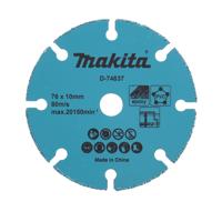 Makita D-74837 Doorslijpschijf HM/TCG 76 mm - thumbnail
