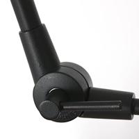 Steinhauer Wandlamp prestige chic 8119 zwart kap grijs linnen - thumbnail