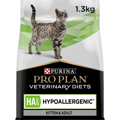 PURINA Pro Plan Veterinary Diets Feline HA St/Ox Hypoallergenic- Droogvoer - 1,3 kg
