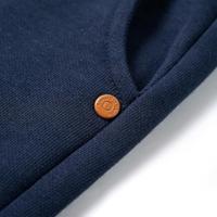 Kinderjoggingbroek 92 gemleerd marineblauw - thumbnail