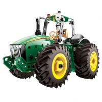 Meccano bouwpakket John Deere tractor groen (18302) - thumbnail
