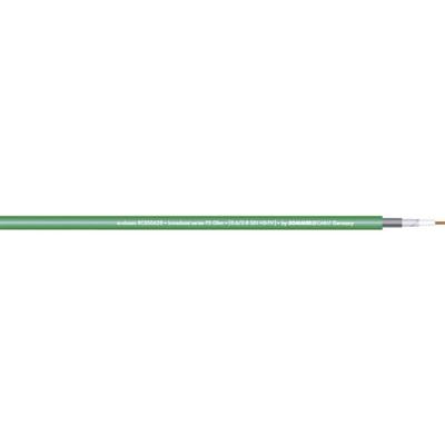 Sommer Cable 605-0104 0628 Videokabel 1 x 0.28 mm² Groen per meter