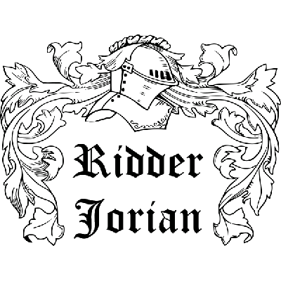 Ridder ornament - Muursticker