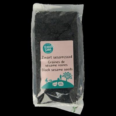 TerraSana RAW sesamzaad zwart bio 225 Gram