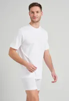 2-pack heren American T-Shirts - Wijd model heren ondershirt katoen - wit en zwart - thumbnail