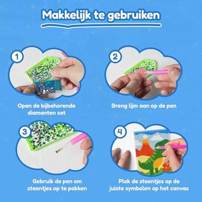 Knutselset 3D Dotty art assorti | 48 stuks Knutselset 3D Dotty art assorti | 48 stuks