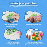 Knutselset 3D Dotty art assorti | 48 stuks - thumbnail