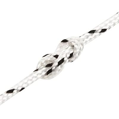 Boottouw gevlochten 2 mmx25 m polyester wit - thumbnail