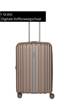 Travelite Paros 4w Trolley M Cappuccino