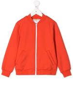 Kenzo Kids printed logo bomber jacket - ORANGE - thumbnail